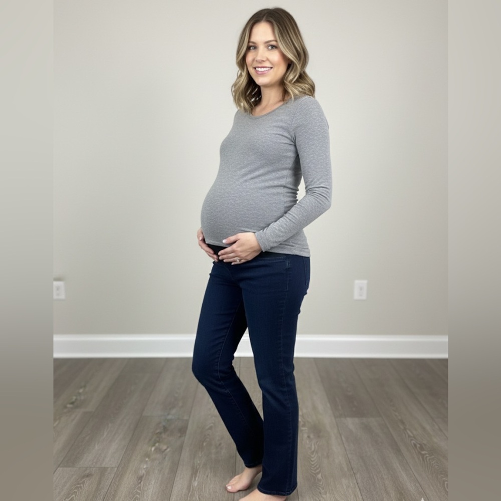 J Brand | Mama J Maternity Jeans | Size 25 Dark Wash Straight Leg